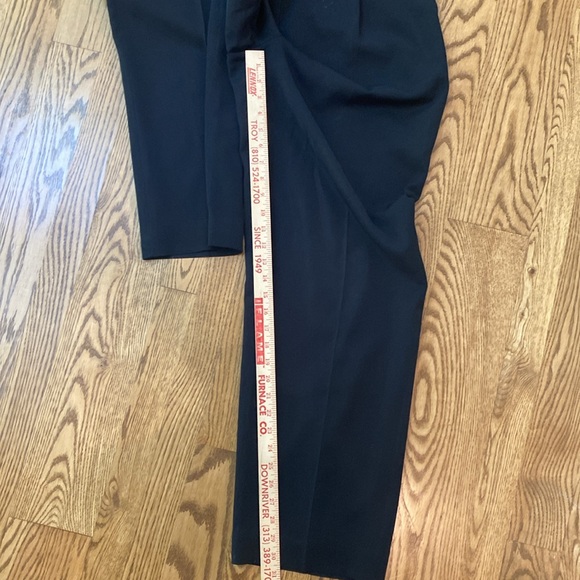 Coordinated set suit pant suit Eddie Bauer black size 12 trouser classic - Picture 14 of 14